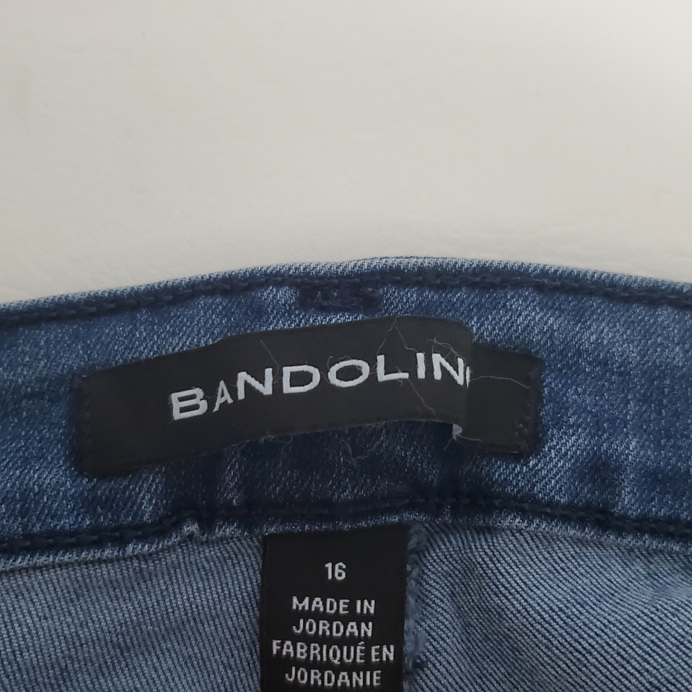 Bandolino Mandie Classic Blue Straight Leg Women's Jeans - Picture 7 of 9